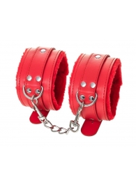 Красные оковы Anonymo из искусственной кожи - ToyFa - купить с доставкой в Домодедово