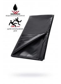 Черная простыня для секса из ПВХ - 220 х 200 см. - ToyFa - купить с доставкой в Домодедово