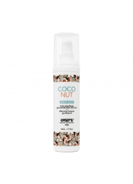 Разогревающее массажное масло с ароматом кокоса Gourmet Coconut - 50 мл. - Exsens - купить с доставкой в Домодедово