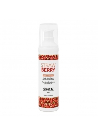 Разогревающее массажное масло  с ароматом клубники Gourmet Strawberry - 50 мл. - Exsens - купить с доставкой в Домодедово