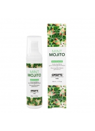 Разогревающее массажное масло с ароматом мохито Gourmet Mint Mojito - 50 мл. - Exsens - купить с доставкой в Домодедово