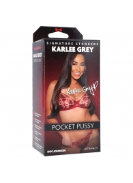 Мастурбатор-вагина Karlee Grey ULTRASKYN Pocket Pussy - Doc Johnson - в Домодедово купить с доставкой