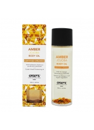 Органическое массажное масло AMBER JOJOBA - 100 мл. - Exsens - купить с доставкой в Домодедово