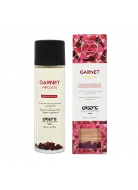 Органическое массажное масло GARNET ARGAN - 100 мл. - Exsens - купить с доставкой в Домодедово