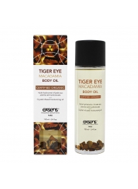 Органическое массажное масло TIGER EYE MACADAMIA - 100 мл. - Exsens - купить с доставкой в Домодедово