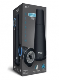 Вибрирующий смарт-мастурбатор ZOLO STEALTH - Zolo - в Домодедово купить с доставкой