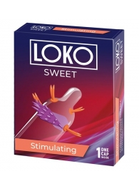 Стимулирующая насадка на пенис LOKO SWEET с возбуждающим эффектом - Sitabella - в Домодедово купить с доставкой