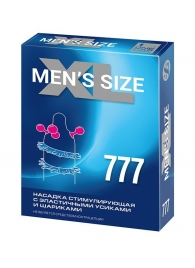 Стимулирующая насадка на пенис MEN SIZE 777 - Sitabella - в Домодедово купить с доставкой