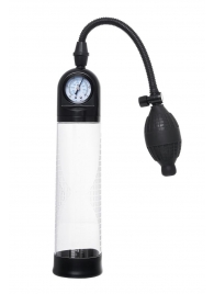 Прозрачная механическая помпа Roald с манометром - Sexus - в Домодедово купить с доставкой