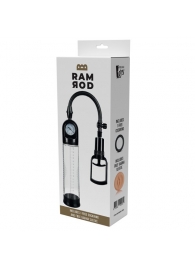 Прозрачная вакуумная помпа с манометром Deluxe Penis Pump - Dream Toys - в Домодедово купить с доставкой