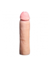 Телесная фаллическая насадка на пенис Magnum Xtender - 23 см. - Blush Novelties - в Домодедово купить с доставкой