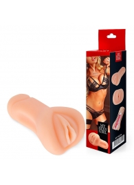 Телесный реалистичный мастурбатор в виде вагины - Bior toys - в Домодедово купить с доставкой