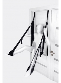 Черные секс-качели на дверь Anonymo №0505 - ToyFa - купить с доставкой в Домодедово