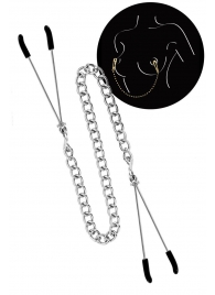 Регулируемые зажимы для сосков Sweet Caress Nipple Chain - Sweet Caress - купить с доставкой в Домодедово