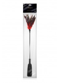 Стек-щекоталка Sweet Caress Feather Whip - 58 см. - Sweet Caress - купить с доставкой в Домодедово