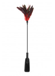 Стек-щекоталка Sweet Caress Feather Whip - 58 см. - Sweet Caress - купить с доставкой в Домодедово