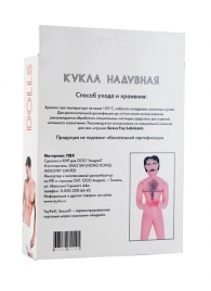 Надувная секс-кукла мужского пола - ToyFa - в Домодедово купить с доставкой