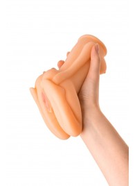 Фигурный мастурбатор в форме девушки с сжатыми ножками - ToyFa - в Домодедово купить с доставкой