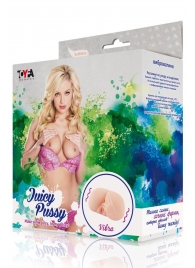 Нежная вагина и анус с вибрацией - ToyFa - в Домодедово купить с доставкой