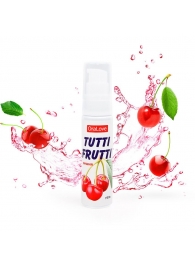 Гель-смазка Tutti-frutti с вишнёвым вкусом - 30 гр. - Биоритм - купить с доставкой в Домодедово