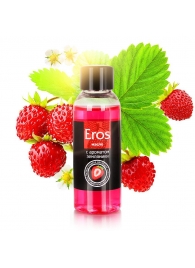 Массажное масло Eros fantasy с ароматом земляники - 50 мл. - Биоритм - купить с доставкой в Домодедово