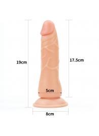 Женский страпон Easy Strapon Set 7.5 - 19 см. - Lovetoy - купить с доставкой в Домодедово