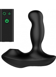 Черный вибратор-ротатор для стимуляции простаты Nexus Revo Air - Nexus Range - в Домодедово купить с доставкой