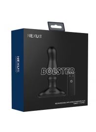 Черный вибростимулятор простаты Nexus Bolster - 12,3 см. - Nexus Range - в Домодедово купить с доставкой