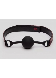 Кляп-шар на двусторонних ремешках Reversible Silicone Ball Gag - Fifty Shades of Grey - купить с доставкой в Домодедово
