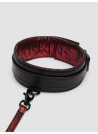 Стильный ошейник с поводком Reversible Faux Leather Collar and Lead - Fifty Shades of Grey - купить с доставкой в Домодедово
