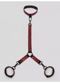 Ошейник с наручниками Reversible Faux Leather Collar and Wrist - Fifty Shades of Grey - купить с доставкой в Домодедово