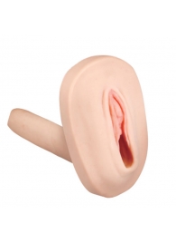 Мастурбатор-вагина с вибрацией и выносным пультом управления REALSTUFF SMOOTH   BALD - Dream Toys - в Домодедово купить с доставкой