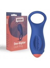 Синее эрекционное кольцо RRRING One Nighter Cock Ring - FeelzToys - в Домодедово купить с доставкой