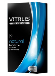 Классические презервативы VITALIS PREMIUM natural - 12 шт. - Vitalis - купить с доставкой в Домодедово
