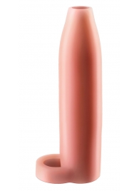 Телесная насадка Real Feel Enhancer XL - 17 см. - Pipedream - в Домодедово купить с доставкой