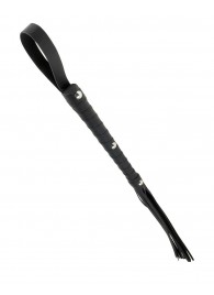 Чёрная плетка Deluxe Cat O  Nine - 62 см. - Pipedream - купить с доставкой в Домодедово