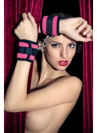 Наручники из неопрена розового цвета - ToyFa - купить с доставкой в Домодедово