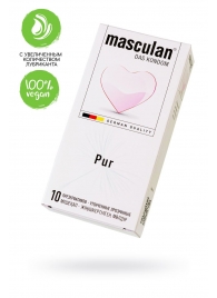 Супертонкие презервативы Masculan Pur - 10 шт. - Masculan - купить с доставкой в Домодедово