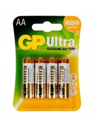 Батарейки алкалиновые GP Ultra Alkaline AA/LR6 - 4 шт. - Элементы питания - купить с доставкой в Домодедово