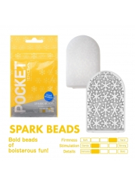 Карманный мастурбатор Spark Beads - Tenga - в Домодедово купить с доставкой