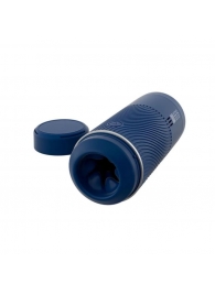Синий мастурбатор с контролем всасывания Arcwave Pow Stroker - Arcwave - в Домодедово купить с доставкой