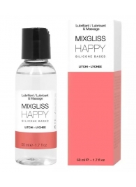 Смазка на силиконовой основе Mixgliss Happy - 50 мл. - Mixgliss - купить с доставкой в Домодедово