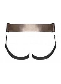 Бронзовый пояс для насадок Curious Harness - Strap-on-me - купить с доставкой в Домодедово