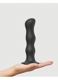 Черная насадка Strap-On-Me Dildo Geisha Balls size XL - Strap-on-me - купить с доставкой в Домодедово