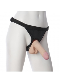 Трусики с насадкой Vac-U-Lock Set 7  ULTRASKYN Ultra Harness - 17,3 см. - Doc Johnson - купить с доставкой в Домодедово