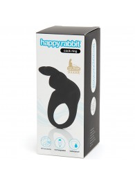 Черное эрекционное виброкольцо Happy Rabbit Rechargeable Rabbit Cock Ring - Happy Rabbit - в Домодедово купить с доставкой