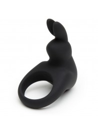 Черное эрекционное виброкольцо Happy Rabbit Rechargeable Rabbit Cock Ring - Happy Rabbit - в Домодедово купить с доставкой