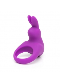 Фиолетовое эрекционное виброкольцо Happy Rabbit Rechargeable Rabbit Cock Ring - Happy Rabbit - в Домодедово купить с доставкой