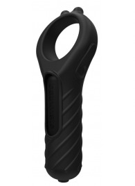 Черный вибростимулятор Edge Vibe - Bathmate - в Домодедово купить с доставкой