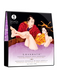 Соль для ванны Lovebath Sensual lotus, превращающая воду в гель - 650 гр. - Shunga - купить с доставкой в Домодедово